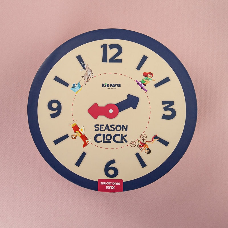 پازل آموزشی فصل و ساعت
