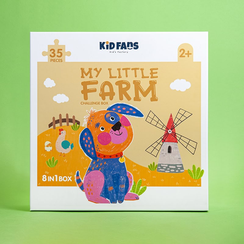 پازل مزرعه کوچک من