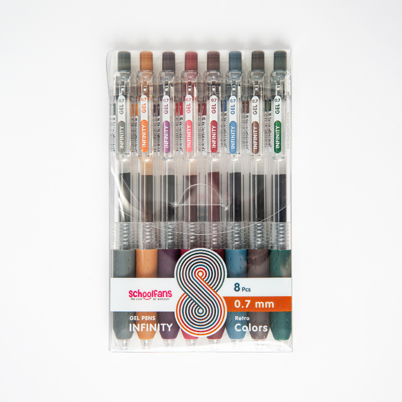 روان نويس infinity بسته 8 رنگ