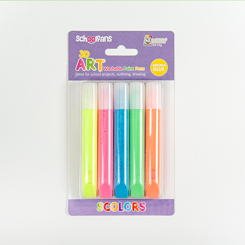 چسب 3D-پنج رنگ